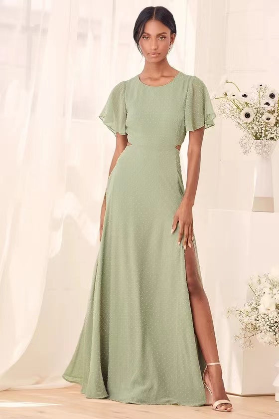 Green Long Dress