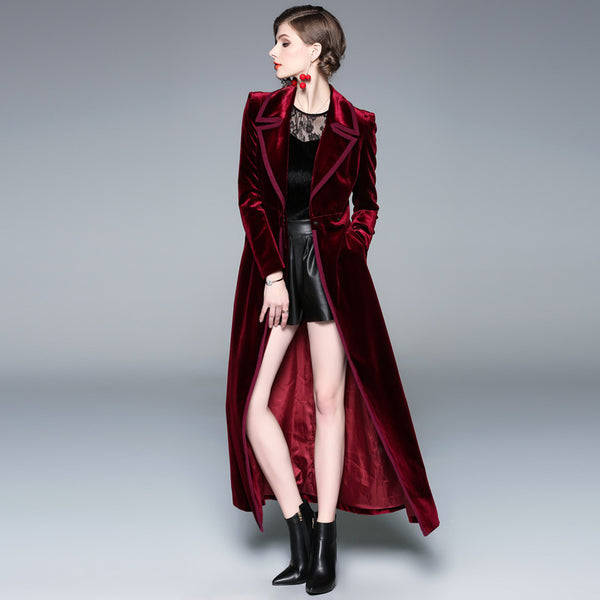 Long Popular New Temperament Coat Coat