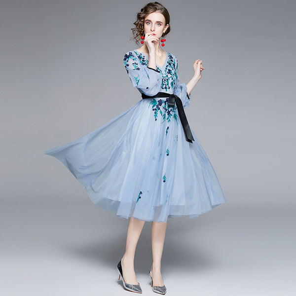 Temperament Vintage Dress