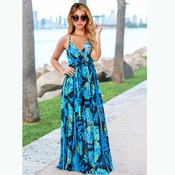 Bohemian Floral Long Dress